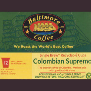 Colombian Supremo Single Brew™ BCT-Cups