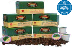 K-Cup® Compatible Decaf. BCT-Cups ~ Swiss Water Process® Decaffeination