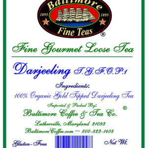 Darjeeling T.G.F.O.P.1 100% Organic Tea ~ 4 oz. Pouch