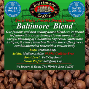 SWP-Decaffeinated Baltimore Blend (tm)