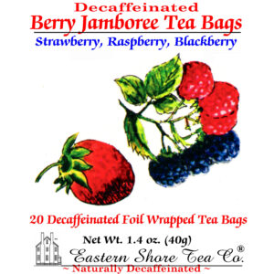 Eastern Shore Decaf. Berry Jamboree Tea Bags ~ 20 Ct.