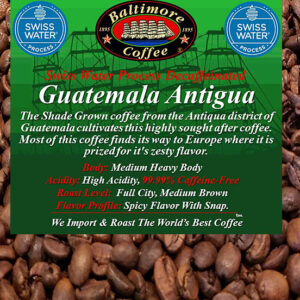 SWP-Decaffeinated Guatemala Antigua