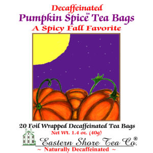 Eastern Shore Decaf. Pumpkin Spice Tea Bags