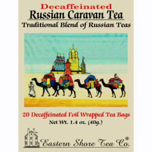 Eastern Shore Decaf. Russian Caravan Tea Bags ~ Box