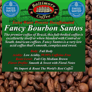 SWP-Decaffeinated Fancy Brazil Santos