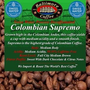 SWP-Decaffeinated Colombian