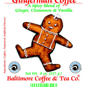 16oz SWP-Decaffeinated Gingerman ~ Designer Bg