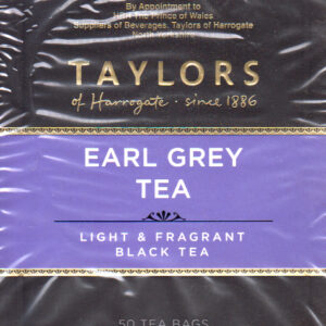 Taylors Earl Grey Tea ~ 50 count