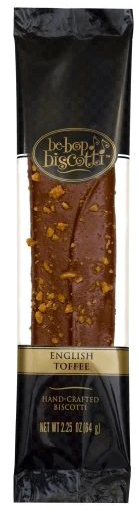 BeBop English Toffee Biscotti