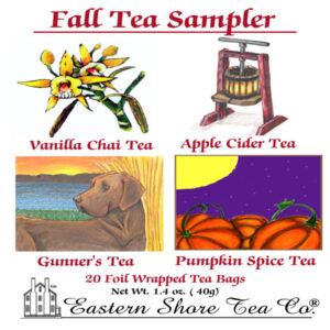 Eastern Shore Fall Tea Bag Sampler ~ 20 Count