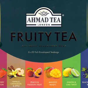 Ahmad Fruity Tea Bag Assortment 60ct