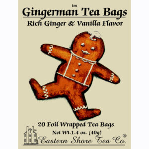 Eastern Shore Gingerman Tea Bags ~ Box