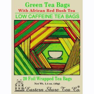 Eastern Shore Green Tea w/Redbush Tea Bags ~ Box