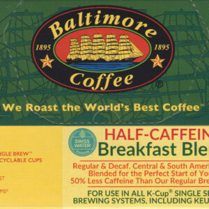 HALF-CAFF Breakfast Blend Cups