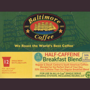 HALF-CAFF Breakfast Blend Cups