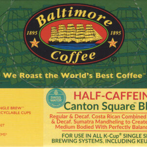 HALF-CAFF Canton Square Blend Cups