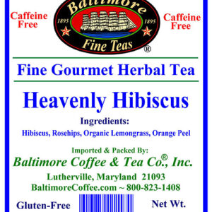 Heavenly Hibiscus Herbal Tea ~ 1.75 oz. Pouch