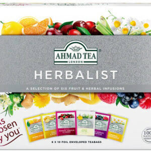 Ahmad Herbalist Gift Selection of 60 Herbal Tea Bags