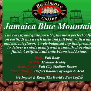 Jamaican Blue Mountain