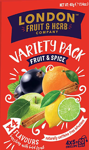 London Fruit & Herb ~ Fruit & Spice Variety Pack