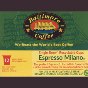 Espresso Milano® Single Brew™ BCT-Cups