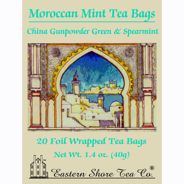 Eastern Shore Moroccan Mint Tea Bags ~ Box