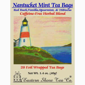 Eastern Shore Nantucket Mint Herbal Tea Bags ~ 20 Ct. Box