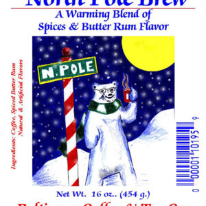 16 oz. North Pole Coffee ~ Designer Bg