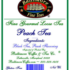 Peach Tea ~ 4 oz. Pouch