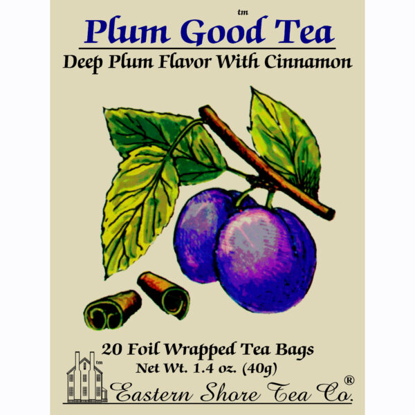 Eastern Shore Plum Good Tea Bags ~ Box