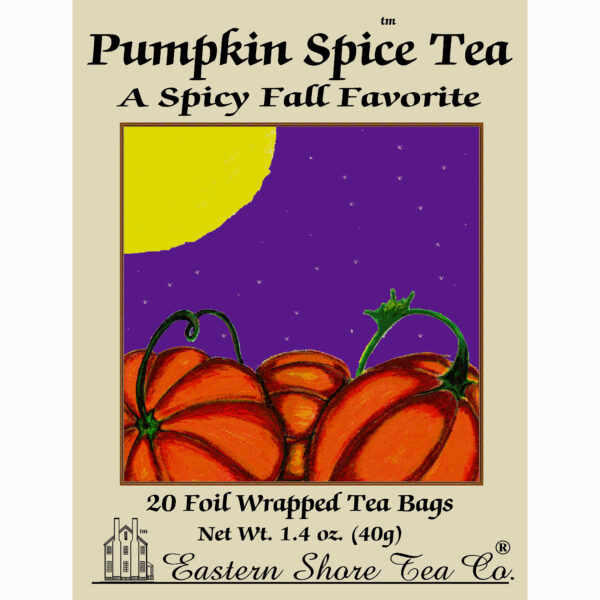 Eastern Shore Pumpkin Spice Tea Bags ~ Box