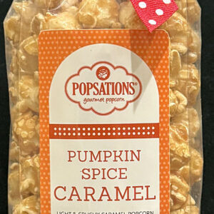 Popsations Pumpkin Spice Caramel Popcorn ~ 4 oz. (113g.)