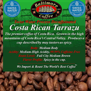 SWP-Decaffeinated Costa Rican