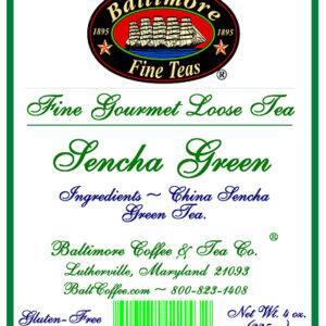 China Sencha Green Tea ~ 4 oz. Pouch