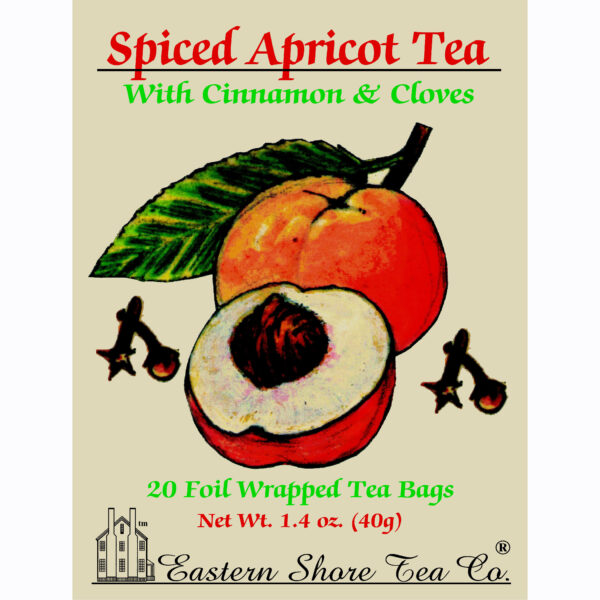 Eastern Shore Spiced Apricot Tea Bags ~ Box