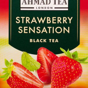 Ahmad Strawberry Sensation Tea ~ 20 Count