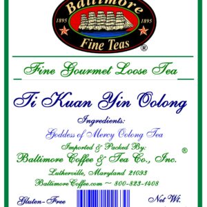 Ti Kuan Yin Oolong Tea ~ 4 oz.