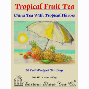 Eastern Shore Tropical Fruit Tea Bags ~ 20 Ct. Box