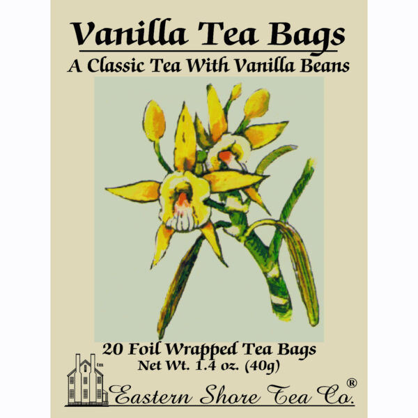 Eastern Shore Vanilla Tea Bags ~ Box