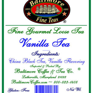 Vanilla Tea ~ 4 oz. Pouch