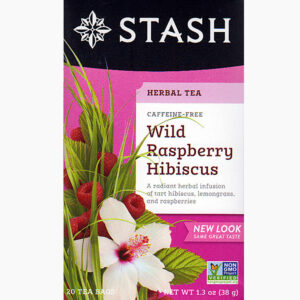 Stash Wild Raspberry Hibiscus Herbal Tea