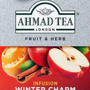 Ahmad Winter Charm Herbal Tea Bags ~ 20 Count.