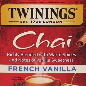 Twinings Chai French Vanilla Tea Bags