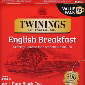 Twinings English Breakfast Tea ~ 50 Ct Tea Bags