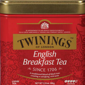 Twinings English Breakfast Tea ~ 3.5 oz. Tin