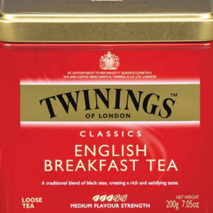 Twinings English Breakfast Tea ~ 7.05 oz. Tin