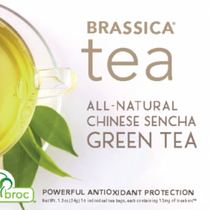 Brassica® Green Tea W/TrueBroc® ~ 16 Count Tea Bags