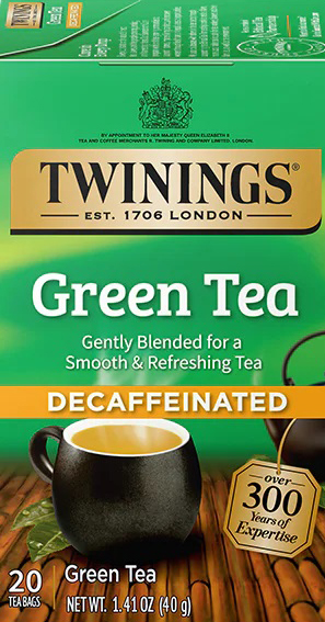 Twinings Decaffeinated Green Tea Bags