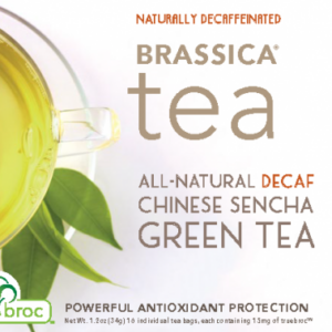 Brassica® Decaf.Green Tea with TrueBroc® ~ 16 Count Tea Bags