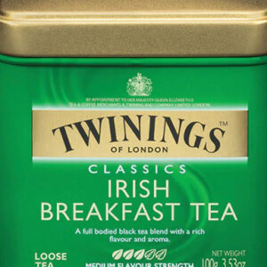 Twinings Irish Breakfast Tea ~ 3.53 oz. Tin